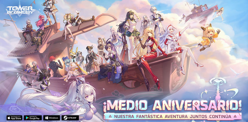 Tower of Fantasy celebra sus primeros seis meses con un nuevo vídeo y sorteos