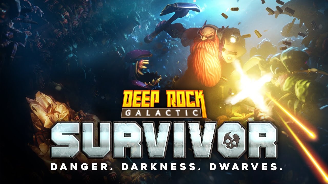 Deep Rock Galactic: Survivor is a new survivor vampire style single player game featuring the mining dwarves of Deep Rock Galactic