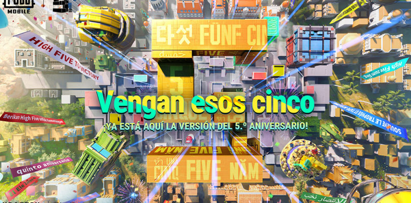 Arrancan las celebraciones del 5º aniversario de PUBG MOBILE