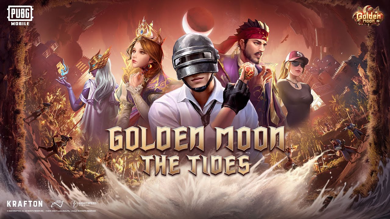 PUBG MOBILE Celebrates New Golden Moon: The Tides Campaign and Opens Golden Moon Bazaar