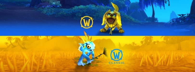 Ayuda a Ucrania gracias a las dos nuevas mascotas benéficas de World of Warcraft
