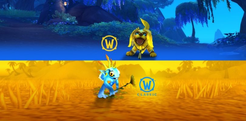 Ayuda a Ucrania gracias a las dos nuevas mascotas benéficas de World of Warcraft