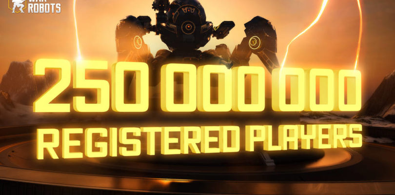 War Robots sigue creciendo y celebra los 250 millones de jugadores registrados
