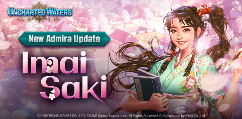 Uncharted Waters Origin anuncia su nueva actualización del Almirante «Imai Saki