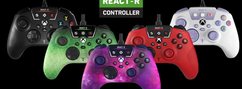 Ya está disponible el controlador REACT-R  para Xbox y PC de Turtle Beach en nuevos colores