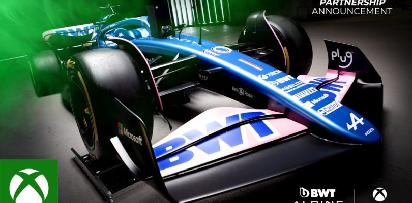 Videojuegos y F1 se unen con la asociación entre Xbox y BWT Alpine F1 Team