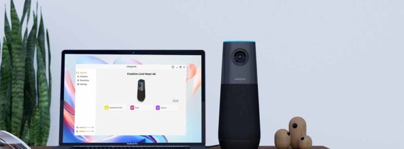 Creative Live! Meet 4K: haz sencillas tus videoconferencias