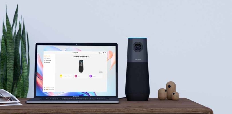 Creative Live! Meet 4K: haz sencillas tus videoconferencias