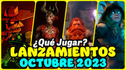 Calendario de nuevos juegos – Lanzamientos OCTUBRE 2023 – ¿QUÉ JUGAR?