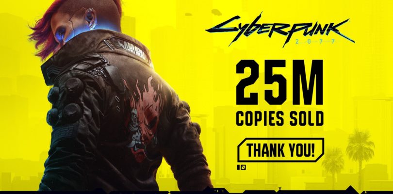 Cyberpunk 2077 anuncia 25 millones de copias vendidas y 3 millones para la expansión en su primera semana