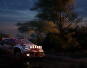La piloto de carrera en circuito Abbie Eaton acude a la escuela de rallies con el actual campeón británico de rallies Adrien Formaux para el lanzamiento de EA SPORTS™ WRC