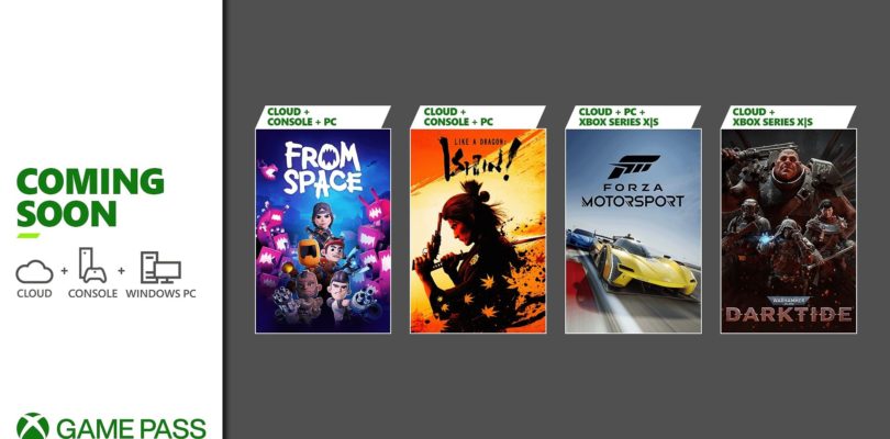 Muy pronto en el Game Pass Forza Motorsport, Like A Dragon: Ishin!, Warhammer 40,000: Darktide y más…