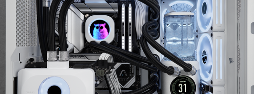 CORSAIR amplía la gama de refrigeración personalizada de Hydro X Series con componentes compatibles con iCUE LINK
