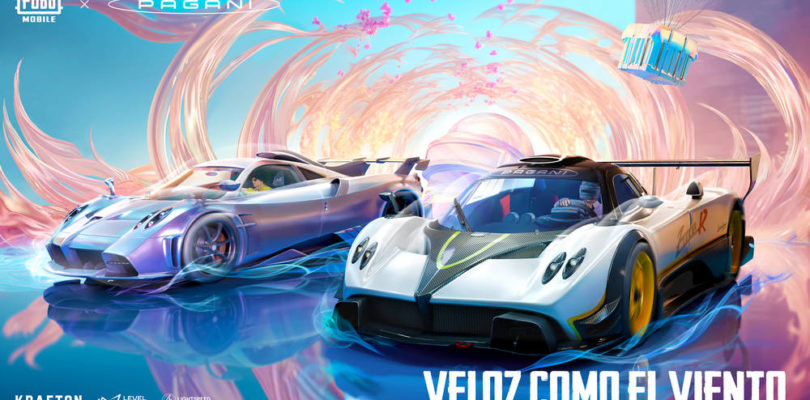 PUBG MOBILE anuncia una colaboración con el fabricante de superdeportivos Pagani