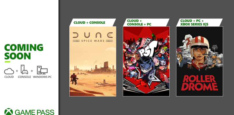 Próximamente en Xbox Game Pass: Persona 5 Tactica, Rollerdrome y Dune: Spice Wars