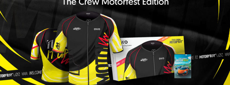 La colaboración OWO Haptic Gaming Suit x The Crew™ Motorfest te hará sentir la emoción de las carerras en tu propia piel; disponible a final de año