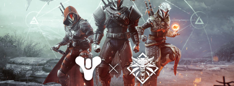 Geralt de Rivia se teletransporta a Destiny 2