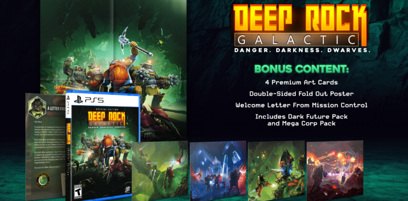 Deep Rock Galactic ya está disponible en formato físico para PlayStation 5