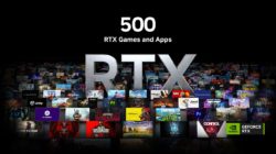 NVIDIA supera los 500 juegos y aplicaciones con RTX