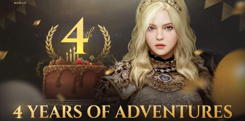 Celebra el cuarto aniversario de Black Desert Mobile con recompensas especiales y eventos exclusivos