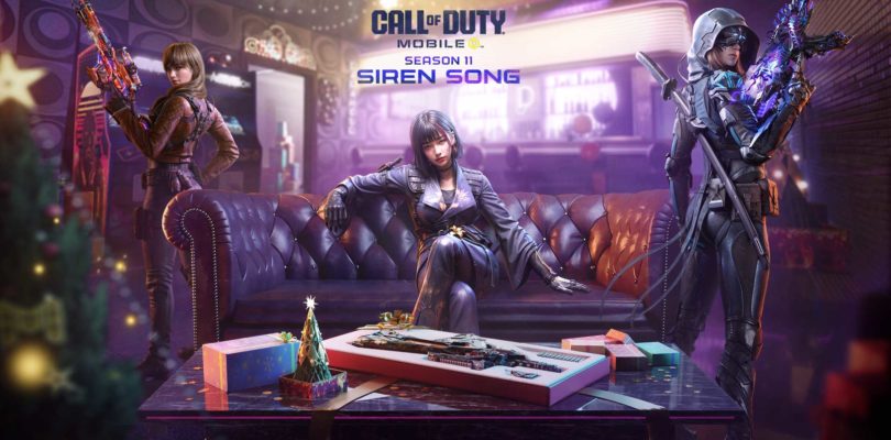 Experimenta el encanto de las batallas navideñas en Call of Duty®: Mobile el 6 de diciembre con la Temporada 11: Canto de sirena
