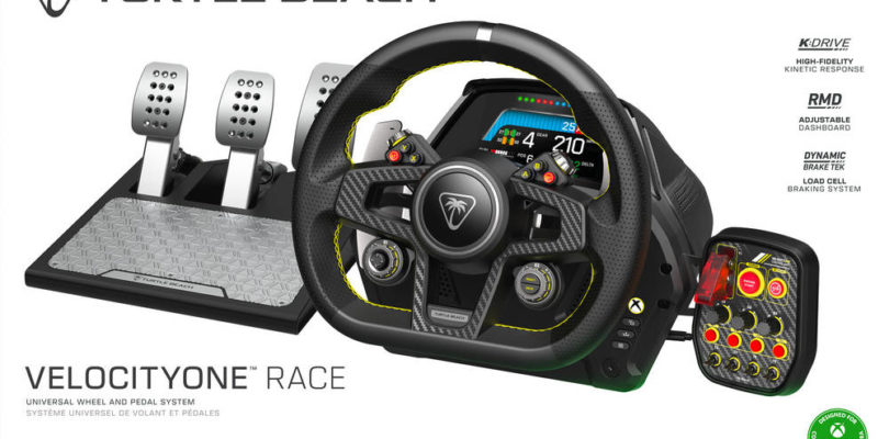 Turtle Beach anuncia el VelocityOne Race, desde hoy disponible para su reserva