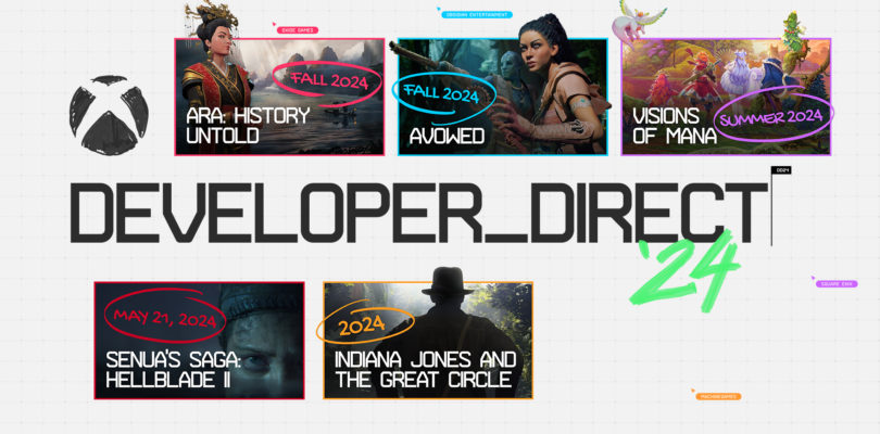 Todos los anuncios del Xbox Developer_Direct 2024
