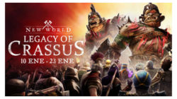 Amazon Games anuncia el regreso del evento Legado de Craso de New World