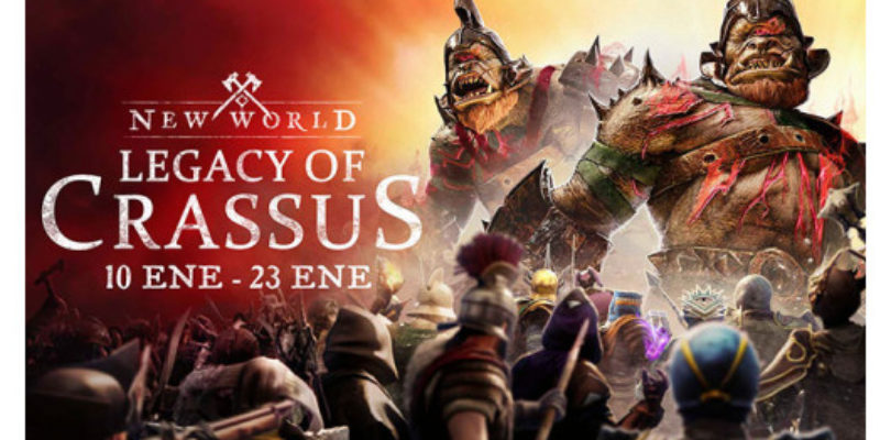 Amazon Games anuncia el regreso del evento Legado de Craso de New World