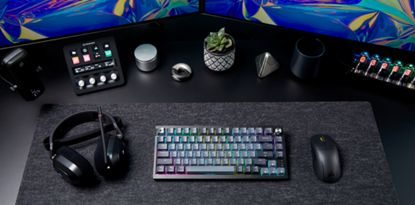 CORSAIR lanza un nuevo teclado 75 % para jugadores entusiastas