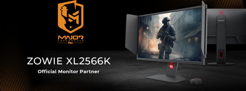 El Monitor ZOWIE XL2566K de 360Hz es seleccionado como pantalla oficial del primer Major CS2 en Copenhague 2024