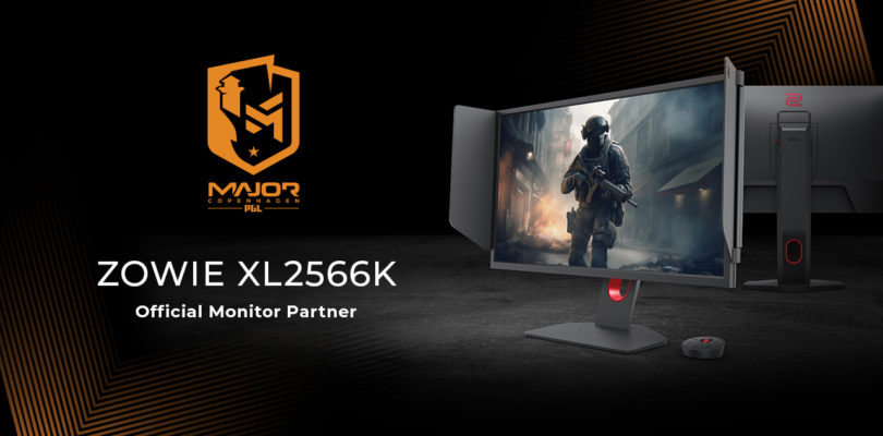 El Monitor ZOWIE XL2566K de 360Hz es seleccionado como pantalla oficial del primer Major CS2 en Copenhague 2024