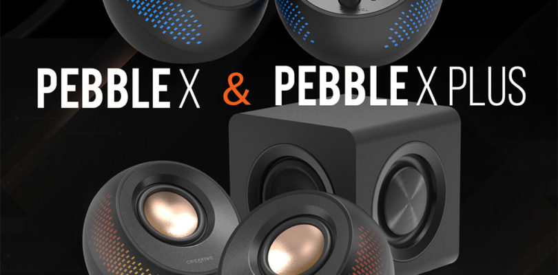 Creative muestra la nueva serie de altavoces Pebble X: la X marca el camino al mejor audio