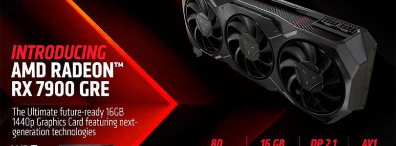 AMD anuncia la disponibilidad de AMD Radeon RX 7900 GRE en todo el mundo