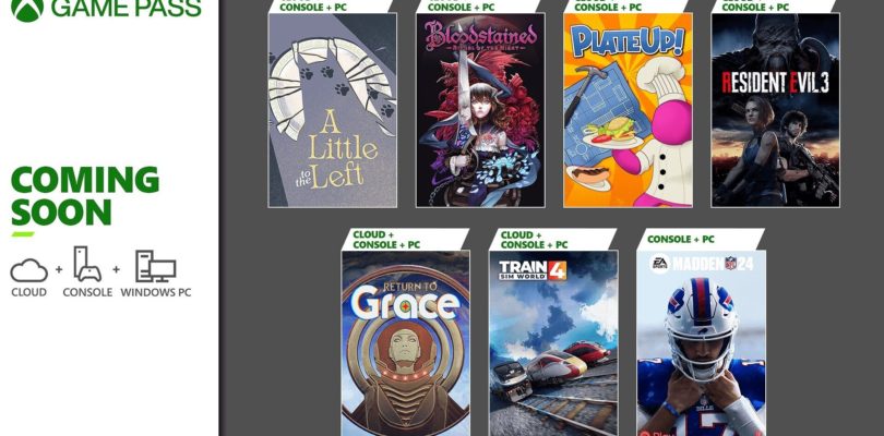 Próximamente en Xbox Game Pass: Resident Evil 3, Madden NFL 24, PlateUp! y muchos más