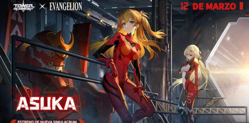 Tower of Fantasy anuncia a su última simulacrum, Asuka (Evangelion)
