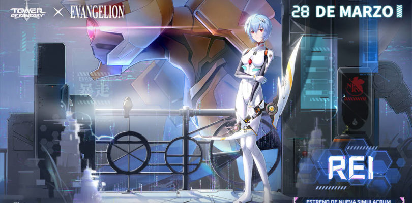 Rei, de EVANGELION, llega a Tower of Fantasy