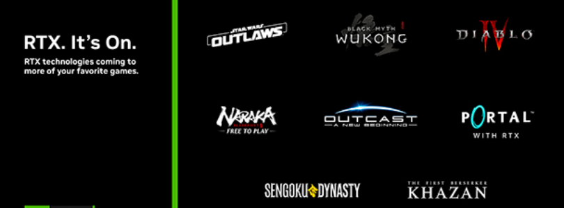 Nvidia anuncia nuevos juegos que recibirán DLSS 3.5, entre ellos Portal RTX y Star Wars: Outlaws