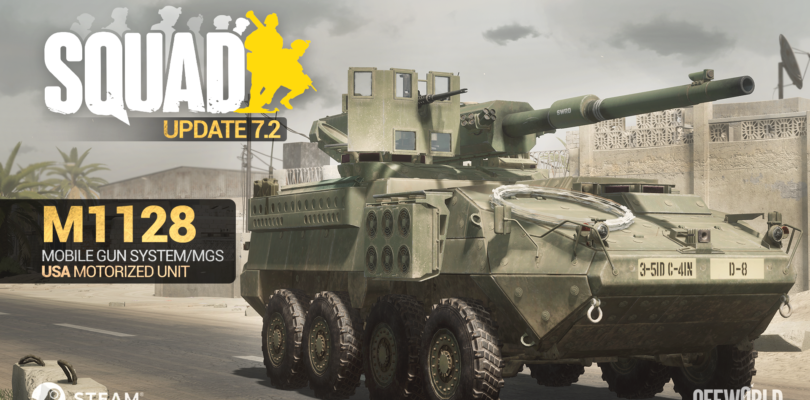 Offworld lanza un nuevo sitio web del Squad, lanza la actualización 7.2: Nuevos vehículos, sistema de votación de mapas y más