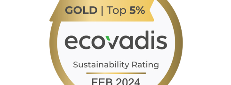 Trust vuelve a ser galardonada con EcoVadis Gold en febrero de 2024