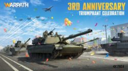 El MMO RTS militar «Warpath» celebra su tercer aniversario
