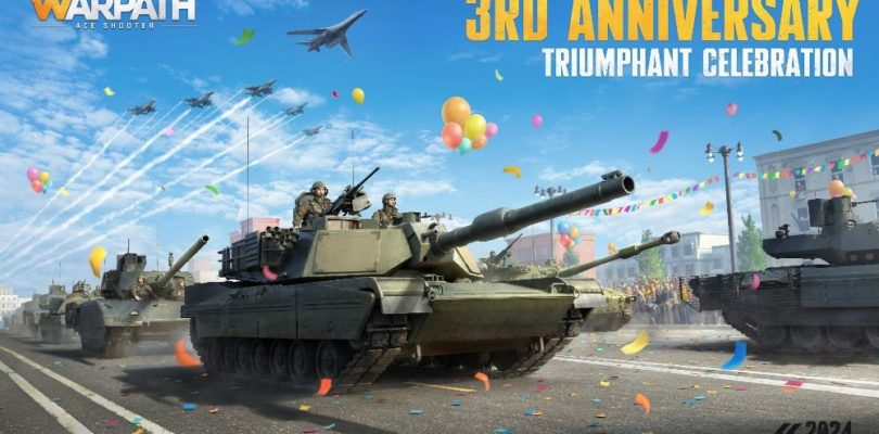 El MMO RTS militar «Warpath» celebra su tercer aniversario