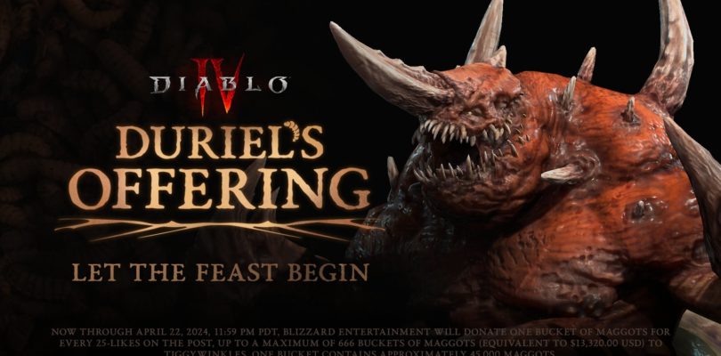 La ofrenda de Duriel de Diablo IV por el Día de la Tierra