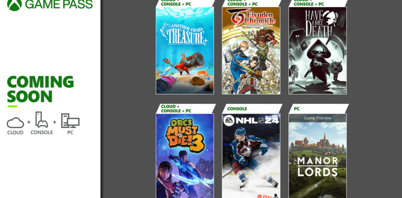 Próximamente en Xbox Game Pass: Manor Lords, Another Crab’s Treasure, Eiyuden Chronicle: Hundred Heroes y más