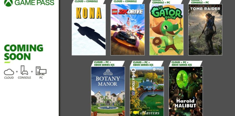 Próximamente en Xbox Game Pass: LEGO 2K Drive, EA Sports PGA Tour, Harold Halibut y más