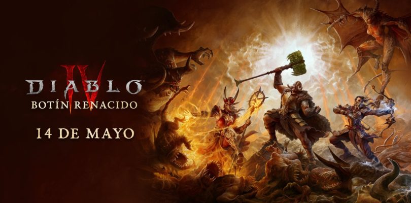 La Temporada 4: Botín Renacido llegará a Diablo IV este próximo 14 de mayo – Promete cambios radicales