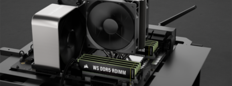 CORSAIR entra en el mercado de las estaciones de trabajo DDR5 con el lanzamiento de los kits de memoria WS DDR5 RDIMM ECC
