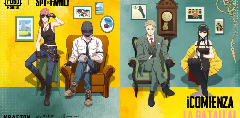 Arranca la colaboración de PUBG Mobile y SPYxFamily