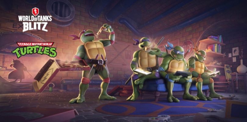 World of Tanks Blitz celebra el «poder tortuguil» con las Tortugas Ninja Mutantes Adolescentes