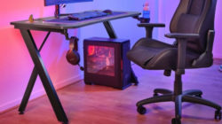 Trust presenta su nueva mesa gaming GXT 700 Omnius ultrarresistente